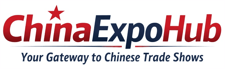 ChinaExpoHub footer logo for Chinese trade show platform.